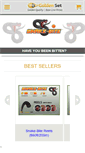 Mobile Screenshot of goldensettennis.com