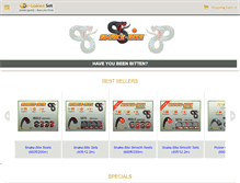 Tablet Screenshot of goldensettennis.com
